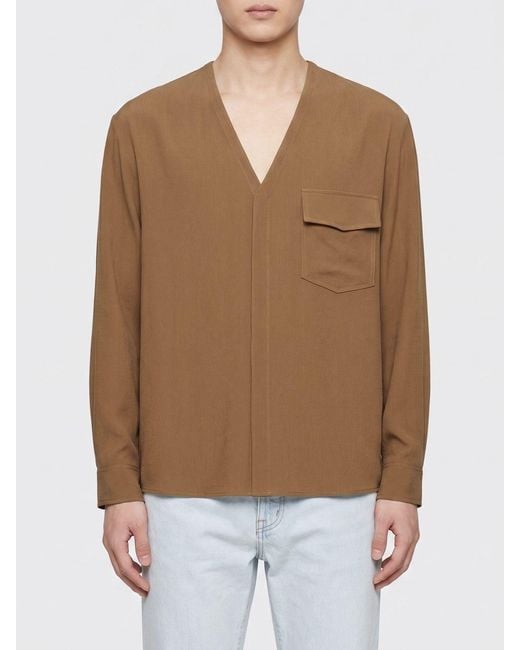 Giorgio Armani Natural Viscose Blouse for men