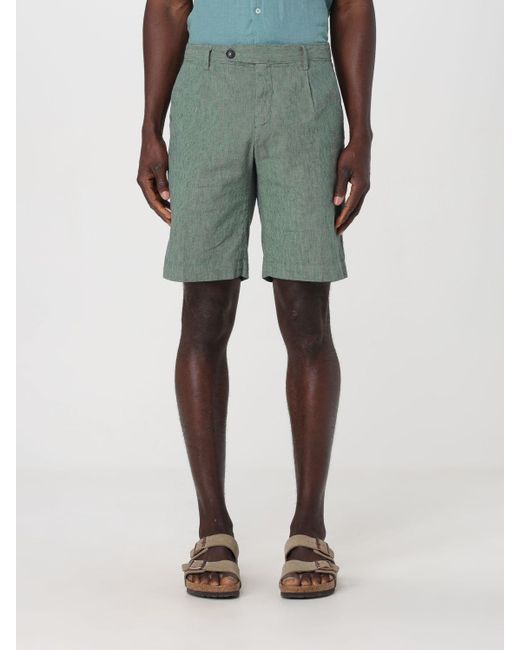 Pantalones cortos Massimo Alba de hombre de color Green