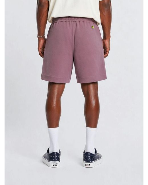 Barrow Pink Cotton Jogging Shorts for men