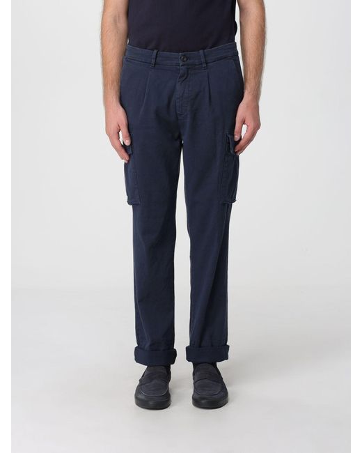 Mason's Blue Trousers for men