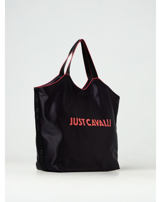 Just Cavalli Black Tote Bags