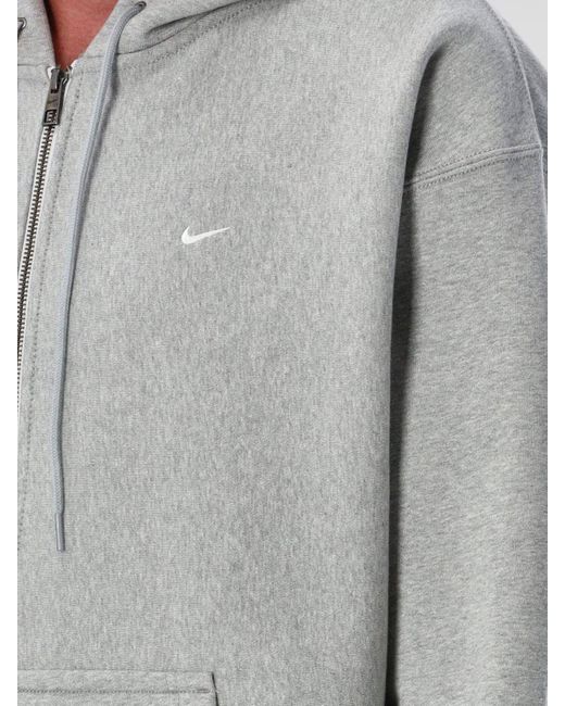 Nike Kapuzenjacke mit Reißverschluss in Gray für Herren