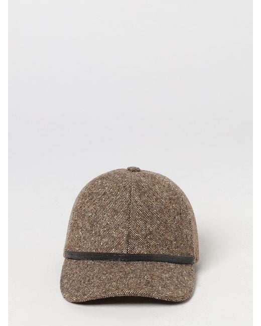Brunello Cucinelli Brown Hat
