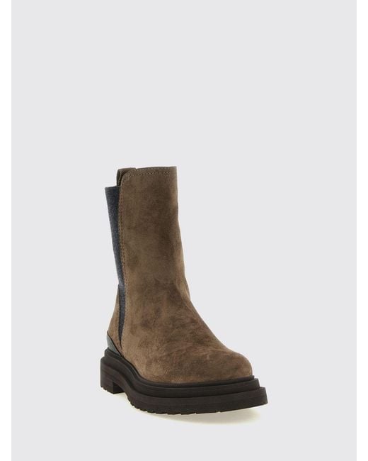 Brunello Cucinelli Brown Boots
