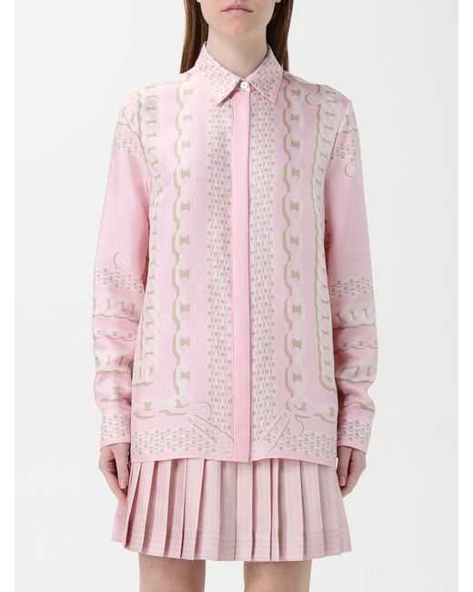 Top Mujer Versace de color Pink