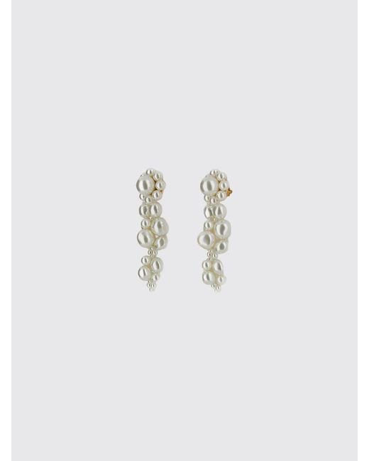 Orecchini di Simone Rocha in White