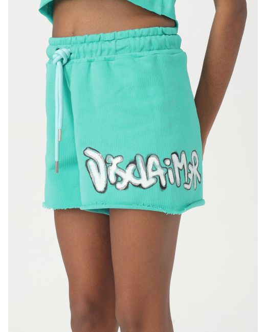 DISCLAIMER Green Shorts Damen