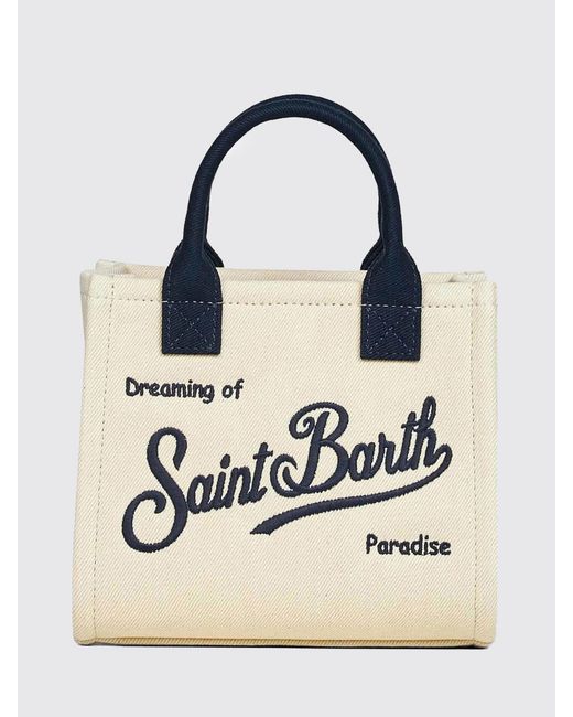 Mc2 Saint Barth Blue Vanity Handbag