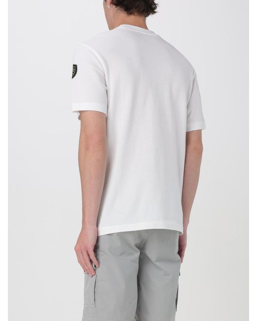 Blauer White T-Shirt for men