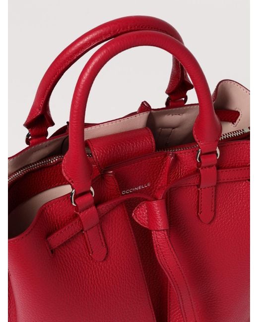 Borsa Flores di Coccinelle in Red