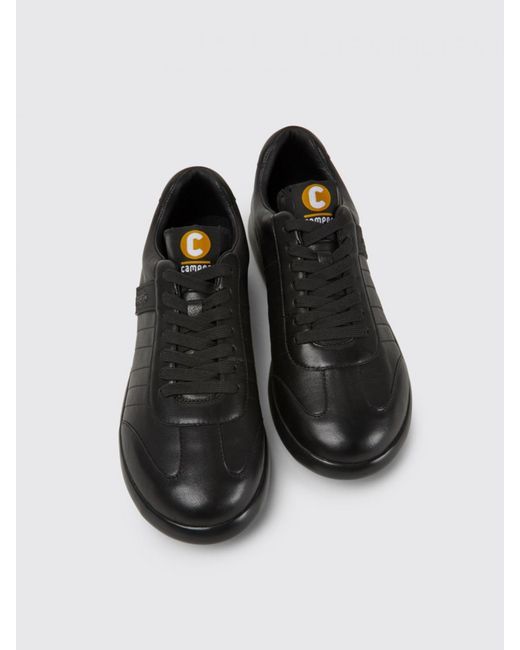 Camper Black Pelotas Xl Sneakers In Calfskin for men