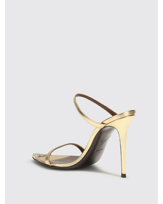 Giuseppe Zanotti Metallic Schuhe Damen
