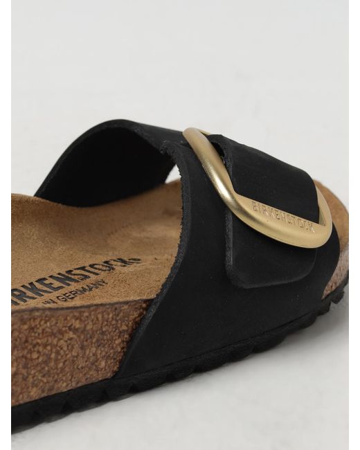 Birkenstock Black Flat Sandals