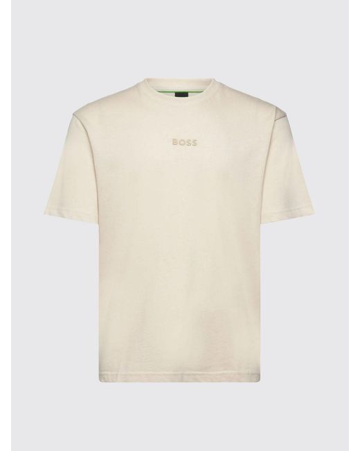 Boss Natural Basic Cotton T-Shirt for men