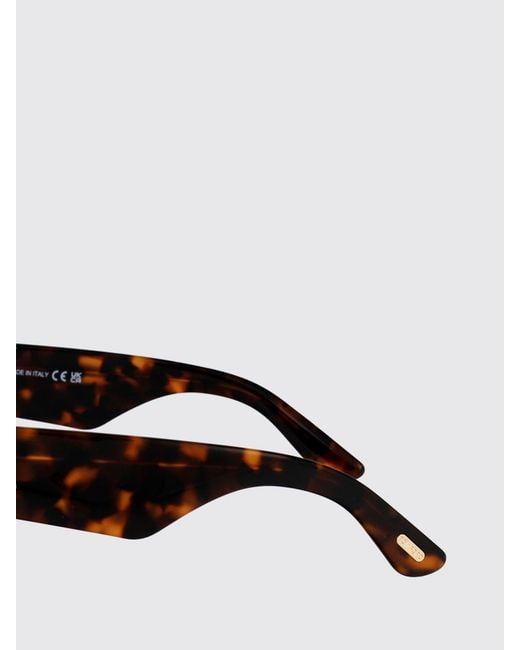 Tom Ford Brown Ft1219 Carmen Acetate Sunglasses