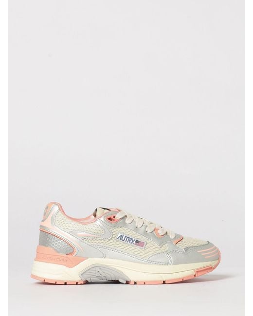 Autry Natural Hyperway Mesh And Laminated Rubber Sneakers