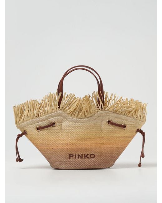 Pinko Natural Handbag