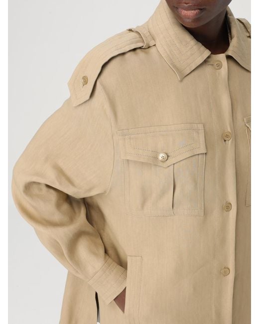 Alberta Ferretti Natural Jacket