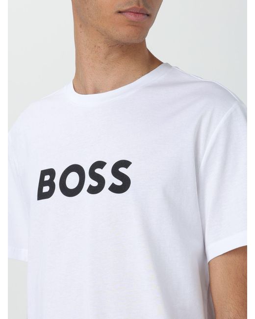 Boss T-shirt in White für Herren