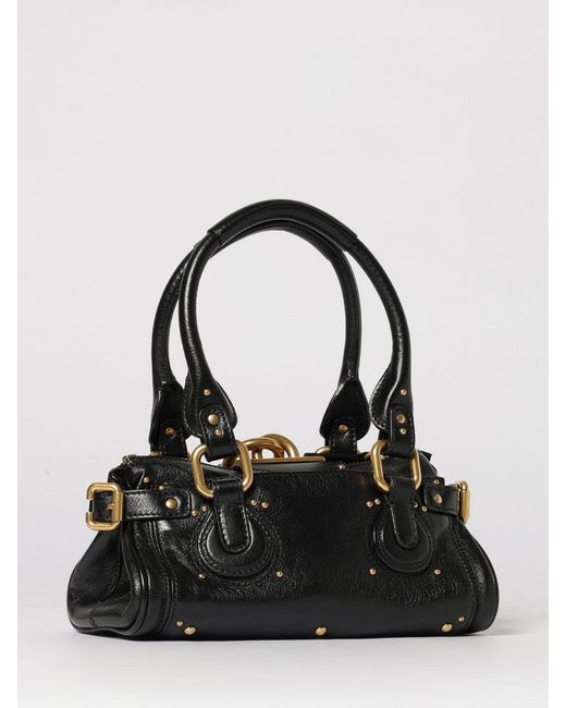 Chloé Black Chlo&Eacute Paddington Ledertasche