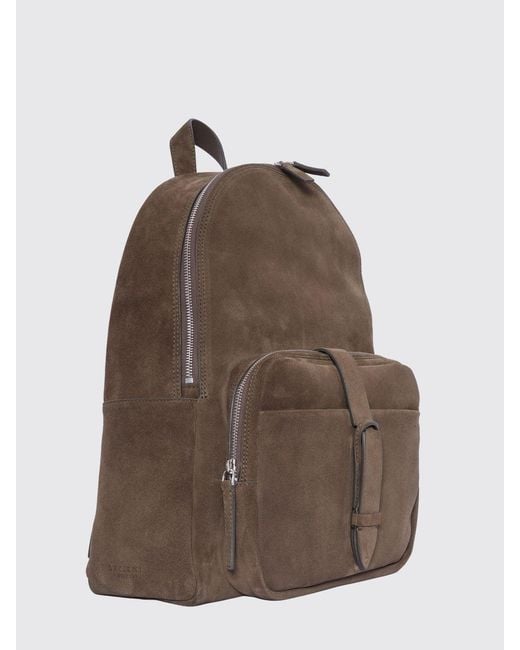 Orciani Brown Backpack for men