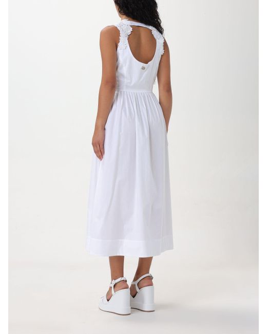 Twin Set White Dress