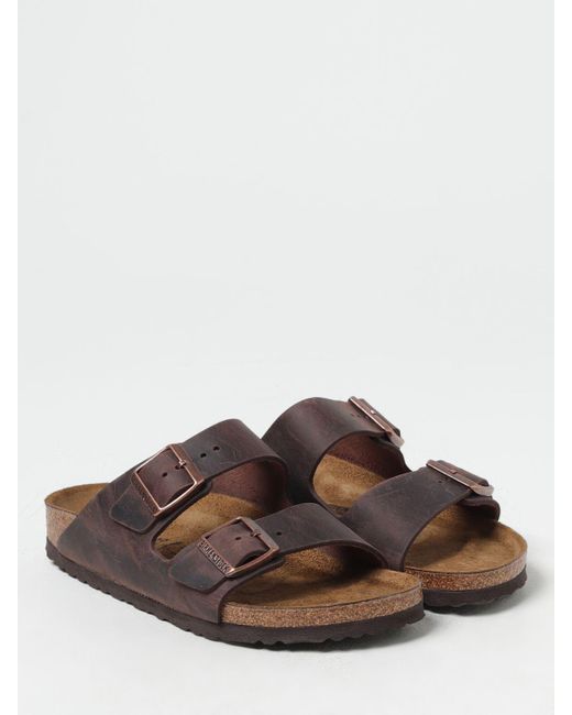 Birkenstock Brown Flat Sandals