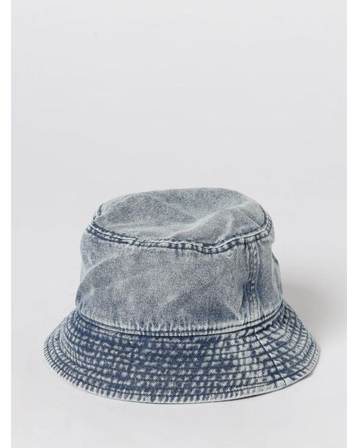 Autry Blue Cotton Hat for men