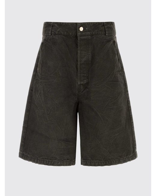 Fear Of God Gray High-Waisted Cotton Sport Shorts With Slash Pockets for men