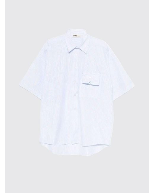 Camicia Casual di MTL Studio in White da Uomo