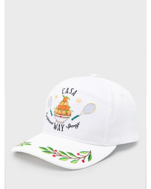 Casablancabrand White Hat for men