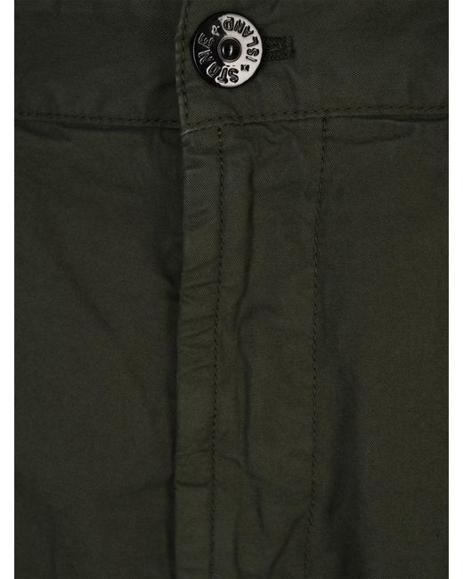 Pantalón Hombre Stone Island de hombre de color Green