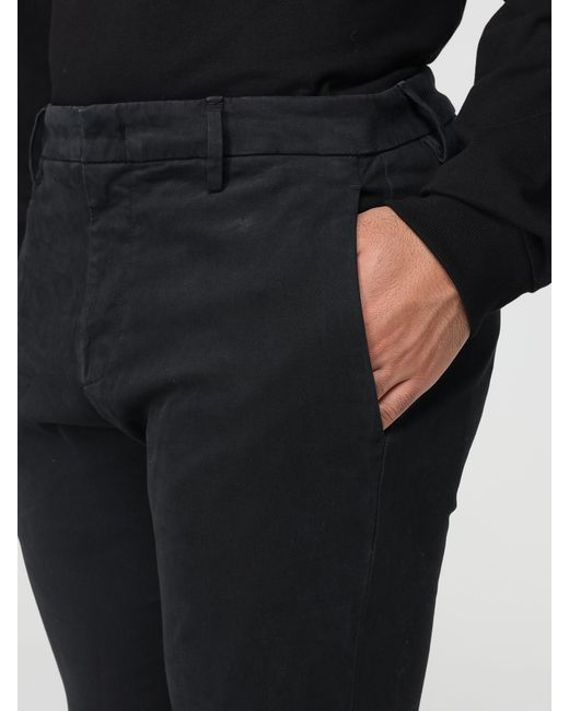 Dondup Black Trousers for men