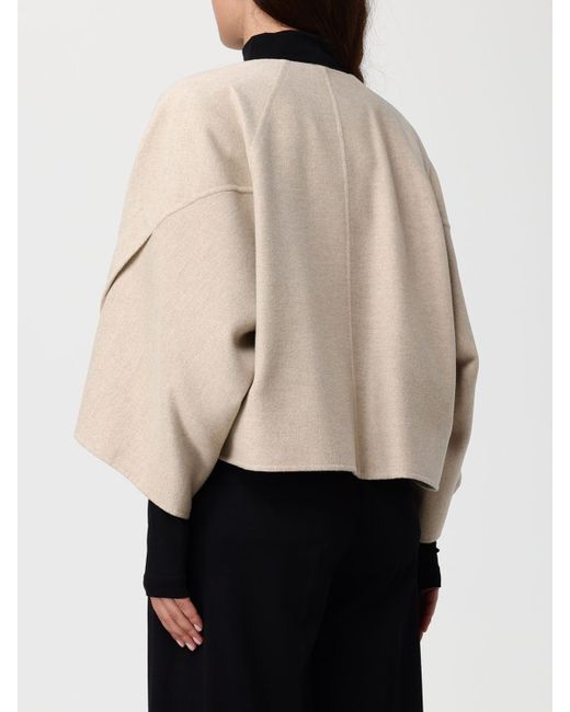 Max Mara Black Mantel Damen