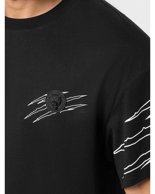 Philipp Plein Black T-Shirt for men