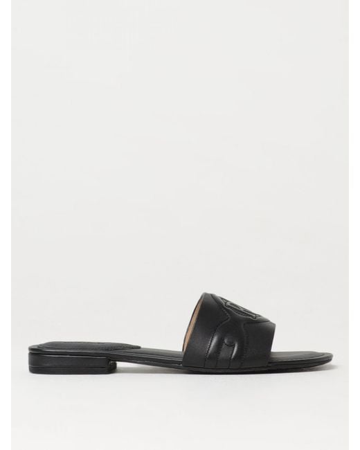 Polo Ralph Lauren Black Flat Sandals