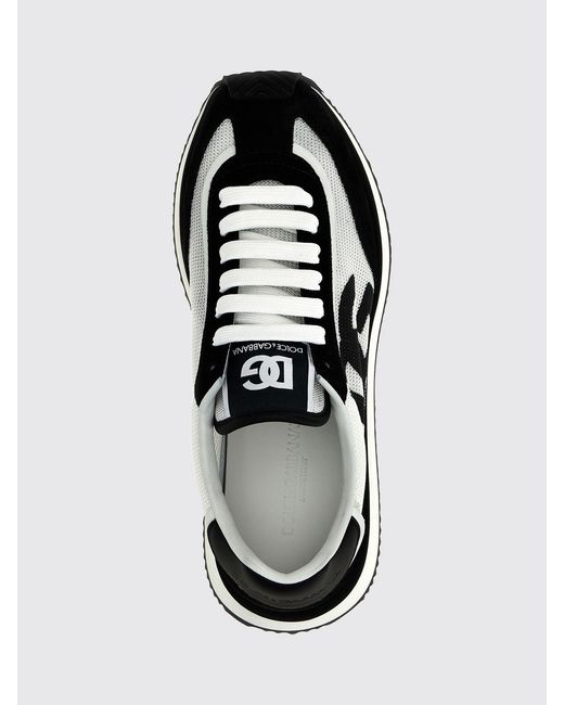 Dolce & Gabbana White Dolce &Amp Gabbana Dg Cushion Low Top Sneakers for men