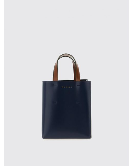Marni Blue Schultertasche Damen
