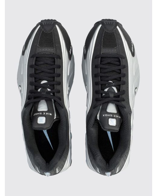 Sneakers Shox R4 di Nike in White da Uomo