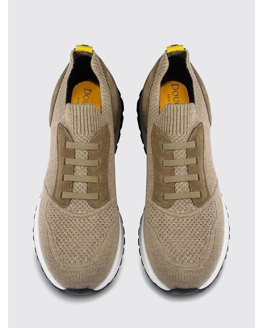 Doucal's Brown Sneakers for men