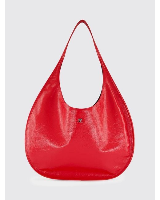 CourrÈ Ges Borsa Flat Holy di Courreges in Red