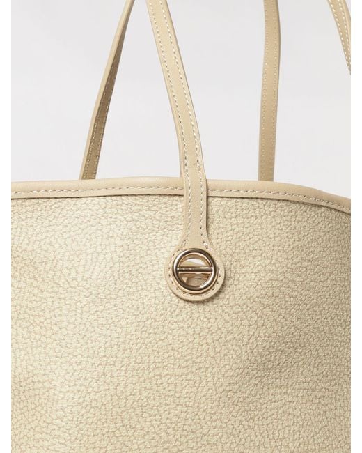 Borbonese Natural Shoulder Bag