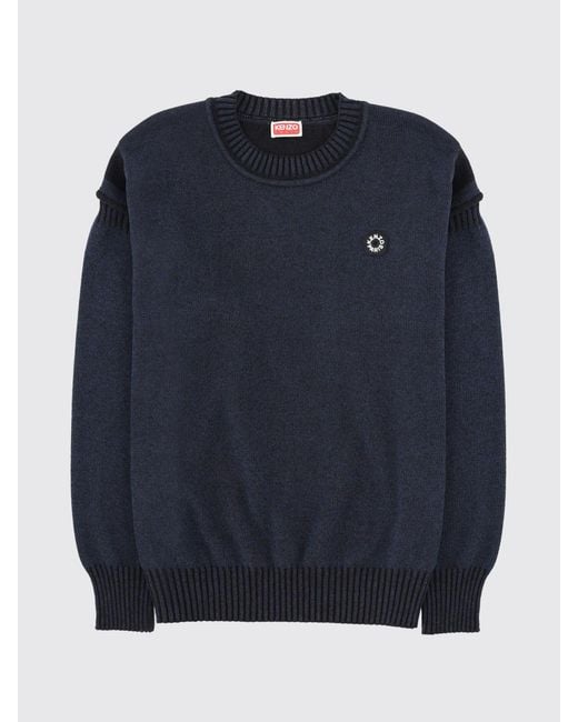 KENZO Blue Knitwear for men