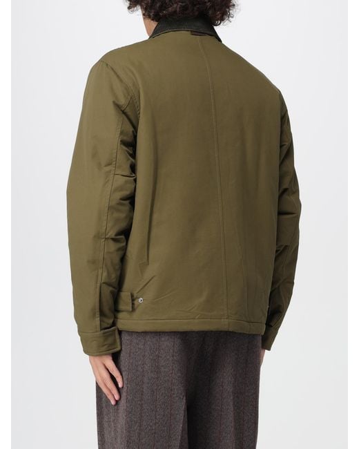 Giacca Classica Con Collo di Brooksfield in Green da Uomo
