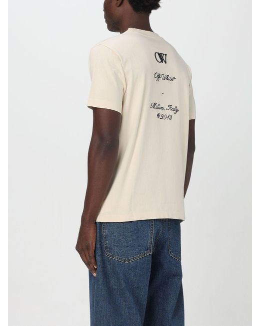Off-White c/o Virgil Abloh Blue T-shirt for men