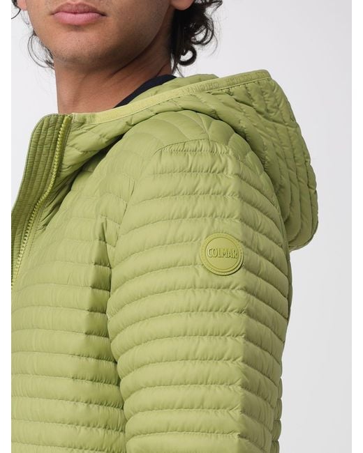 Colmar Green Ultra Light Padded Nylon Down Jacket for men