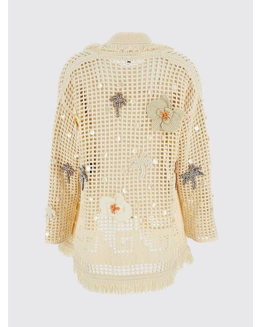 Alanui Natural Where The Waves Begins Cardigan