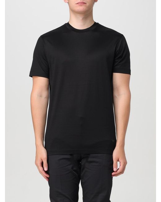 Emporio Armani Black T-shirt for men