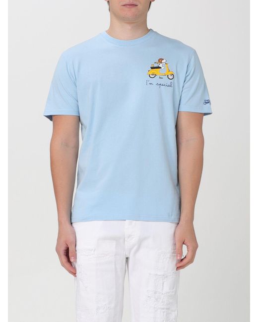 Mc2 Saint Barth Blue T-shirt for men