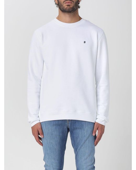 Dondup White Sweatshirt for men